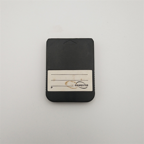 Uoriginalt Memory Card - Sort - Playstation 1 Tilbehør (Genbrug)